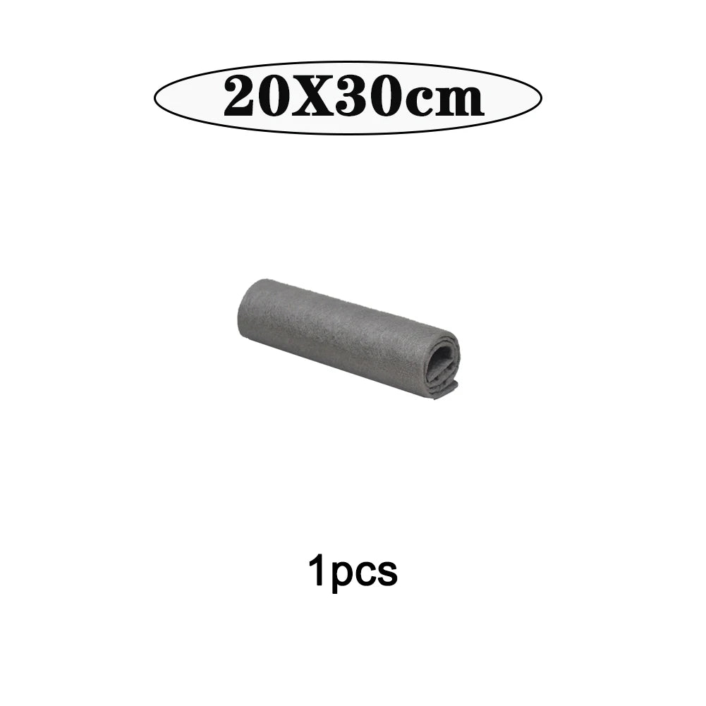 New Thickened Magic Cleaning Cloth Microfiber Glass Clean Towel Reusable Washable Lint-Free Cleaning Rags for Kitchen Glass Car