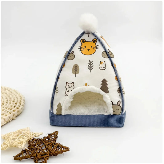 Cute Cartoon - Printed Hamster Cave House